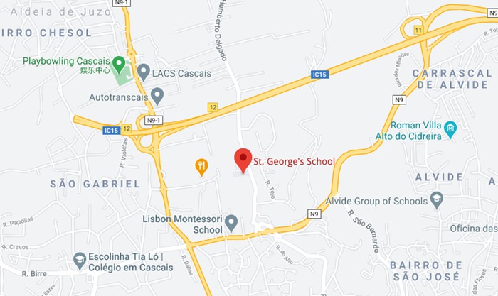 葡萄牙乔治国际学校位置图